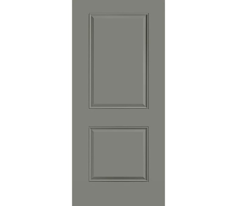 Helena 2 Panel Square Steel Entry Door