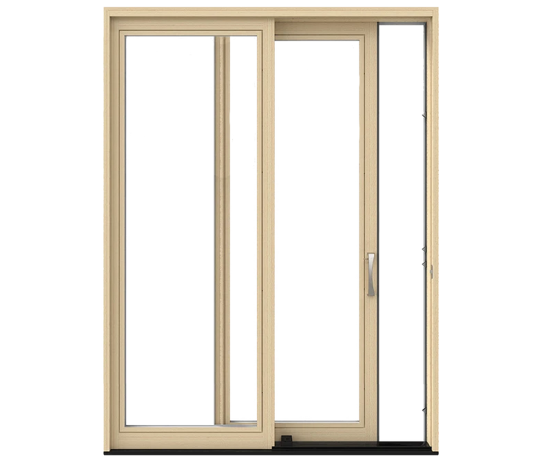 Helena Pella Lifestyle Series Wood Sliding Patio Doors