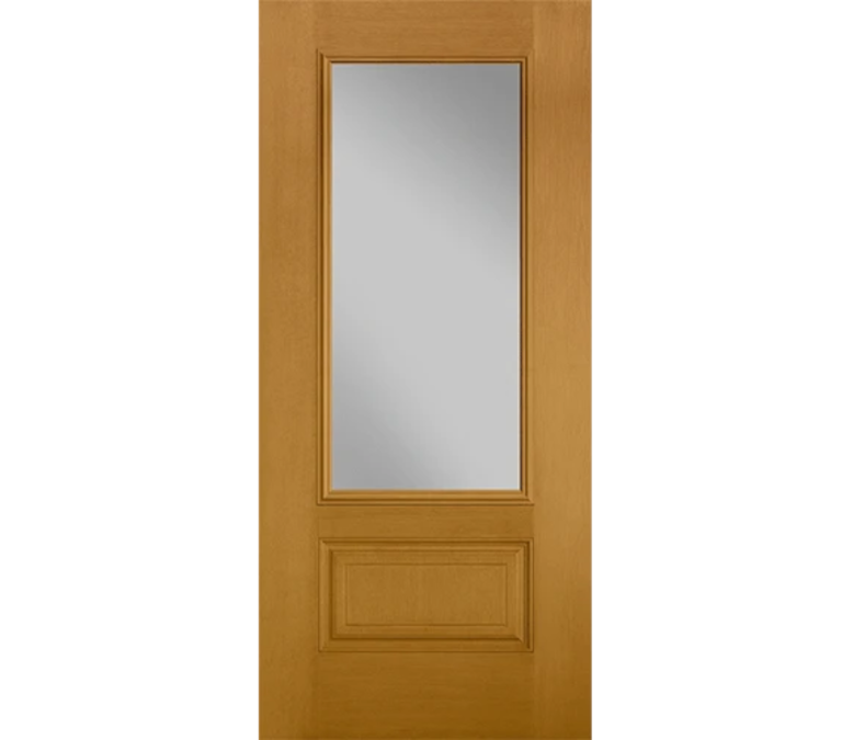 Helena Three Quaters light Fiberglass Entry Door